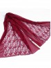 Flower Cut-Out Lace Design Scarf 